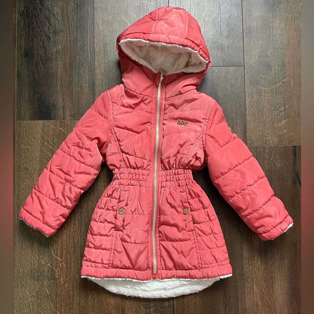 DKNY Toddler Girl Parka Jacket